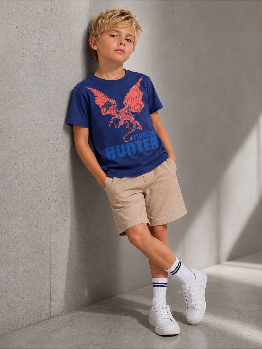 OshKosh B’gosh Dragon Hunter Graphic Tee Size 10